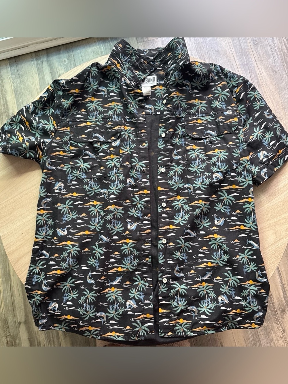 Haband Men’s Button-Up Shirt